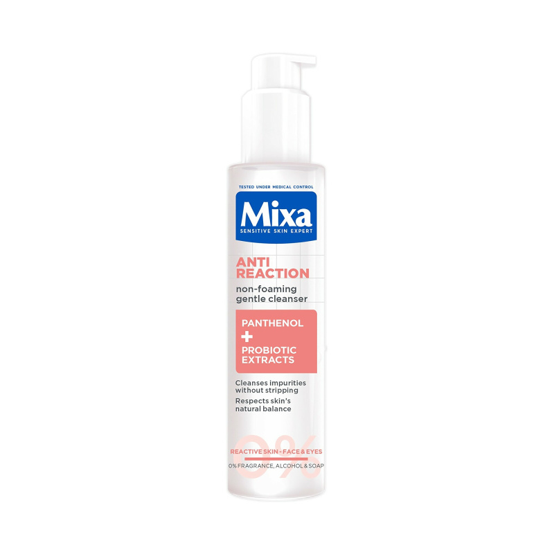 Mixa Zklidňující čisticí gel Anti-Reaction Cleanser 150 ml