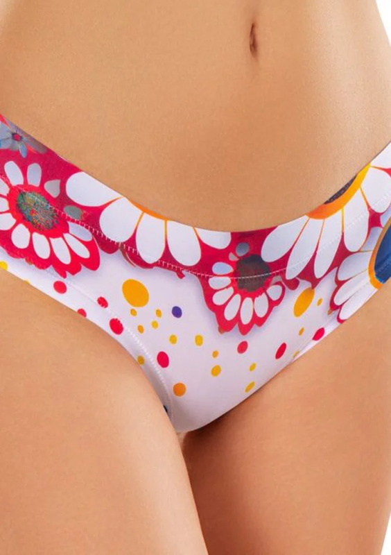 Dámské brazilky Meméme Daisy Crimson Barva: Vícebarevná, Velikost: S