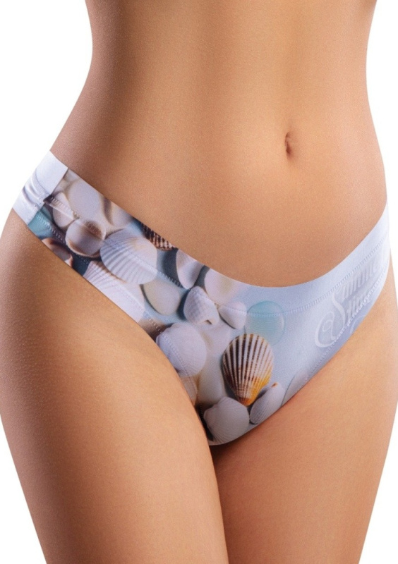 Dámské brazilky Meméme Fresh Summer Shells Barva: Vícebarevná, Velikost: S