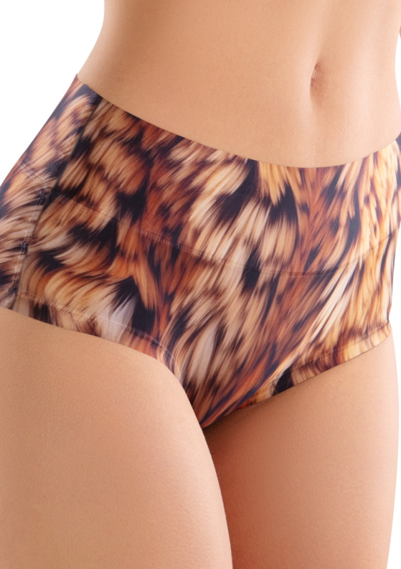 Dámské kalhotky MEMÉME Hi-briefs Wildlife Linx Barva: Vícebarevná, Velikost: M