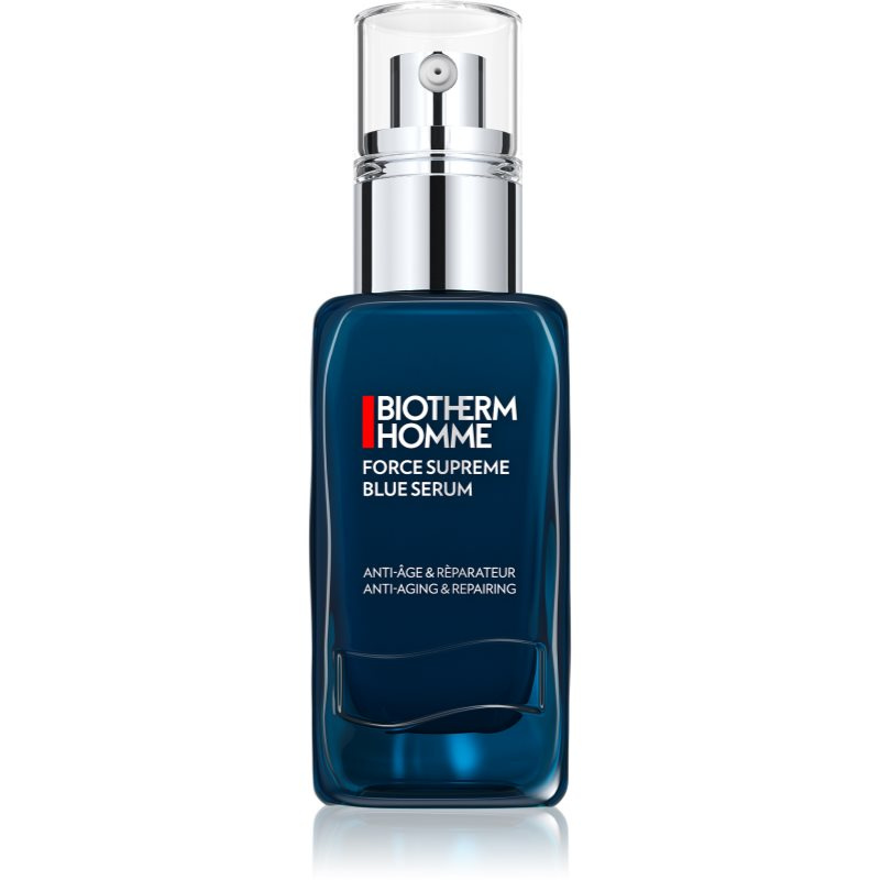 Biotherm Homme Force Supreme Blue Serum omlazující sérum proti vráskám 50 ml