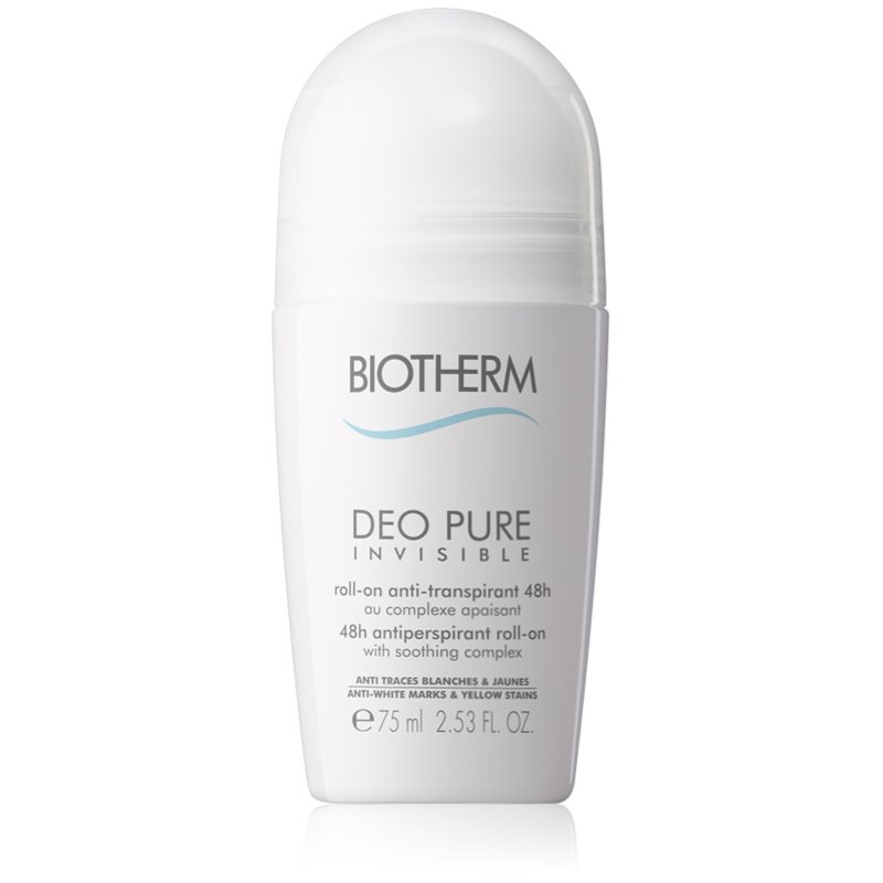 Biotherm Deo Pure Invisible Roll-on antiperspirant roll-on 48h 75 ml