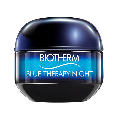 Biotherm Blue Therapy Night Cream noční protivráskový krém pro všechny typy pleti 50 ml