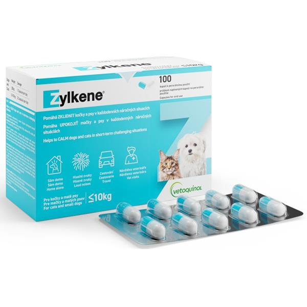 Zylkene 75mg pro kočky a malé psy do 10 kg  100 kapslí