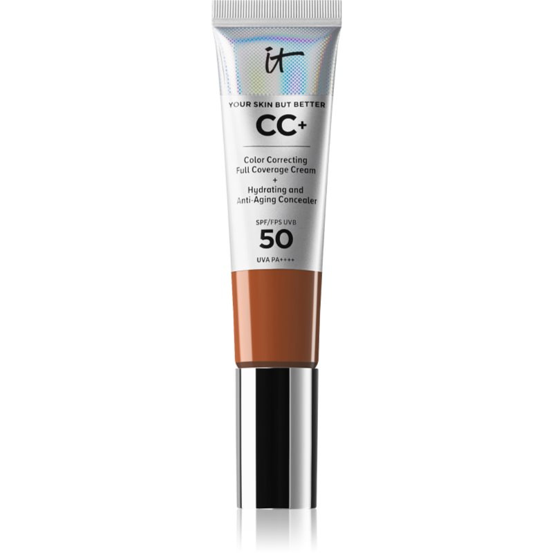IT Cosmetics Your Skin But Better CC+ CC krém SPF 50+ odstín Deep Honey 32 ml