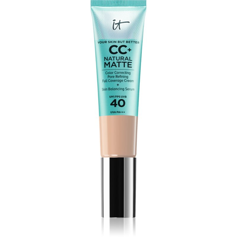 IT Cosmetics Your Skin But Better CC+ Natural Matte matující make-up SPF 40 pro ženy Fair Light 32 ml