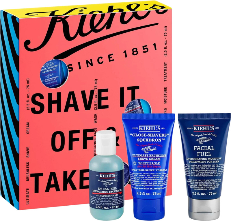 Kiehl's Facial Fuel dárková sada pro muže