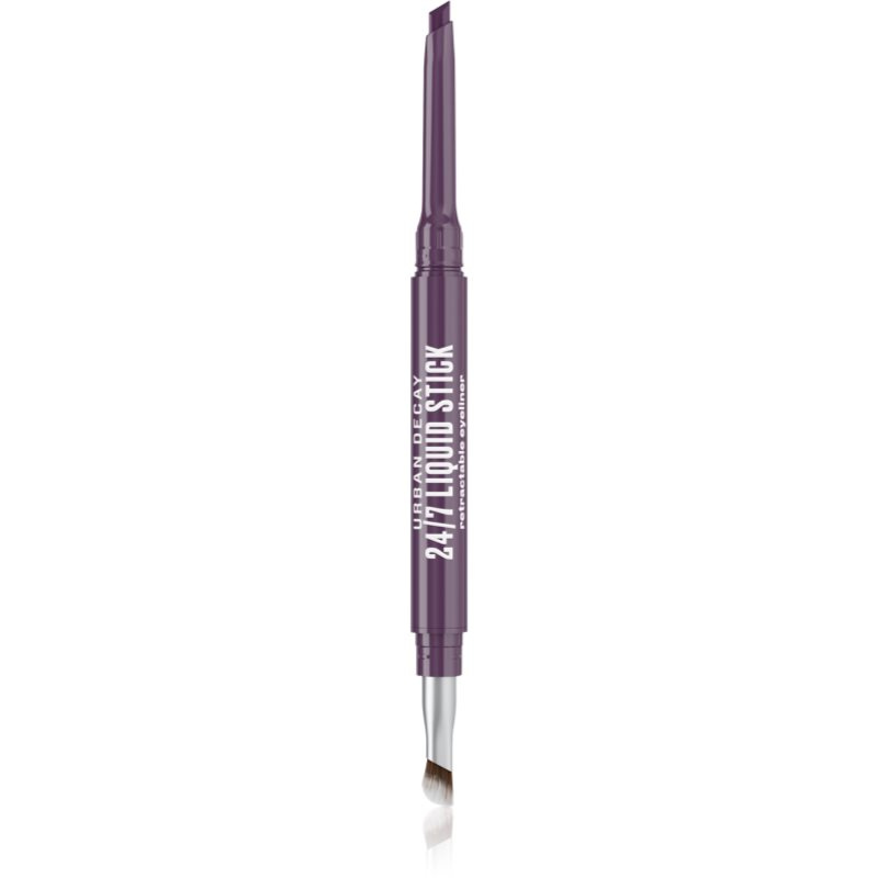 Urban Decay 24/7 Liquid Stick voděodolná tužka na oči s vysokou pigmentací se štětečkem odstín Fluid Fig 15 g