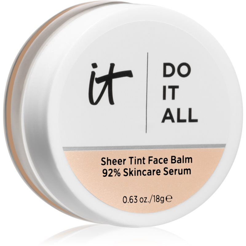 IT Cosmetics Do it all Face Balm lehký hydratační make-up odstín Fairest Neutral 110 18 g