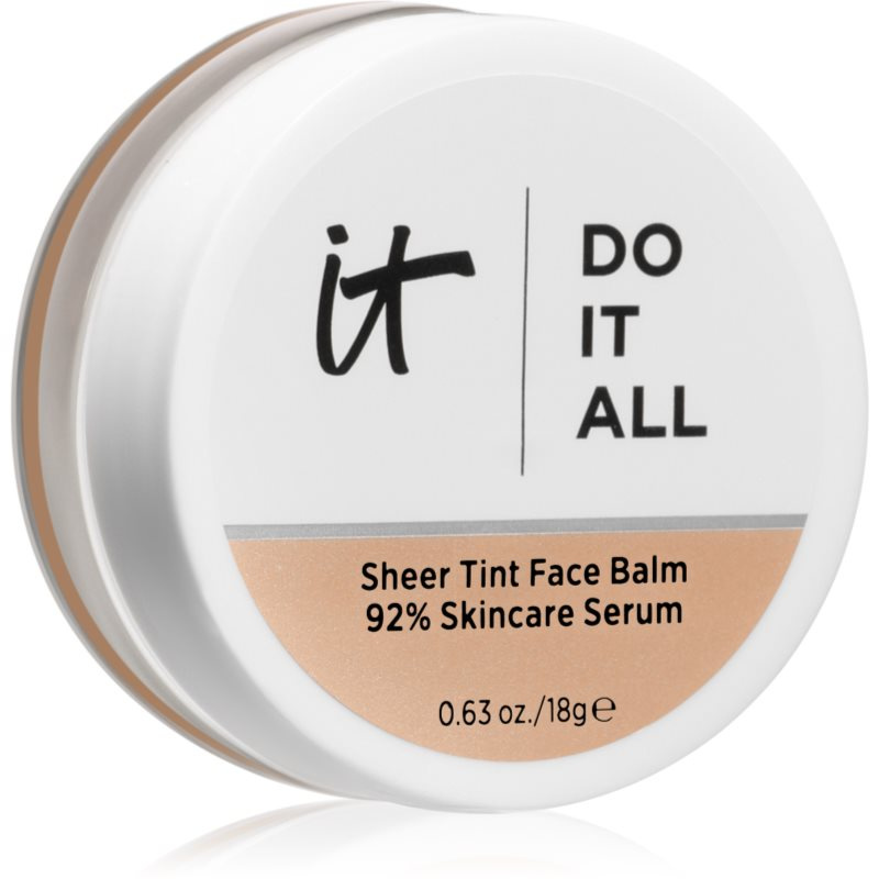 IT Cosmetics Do it all Face Balm lehký hydratační make-up odstín Fair Cool 125 18 g