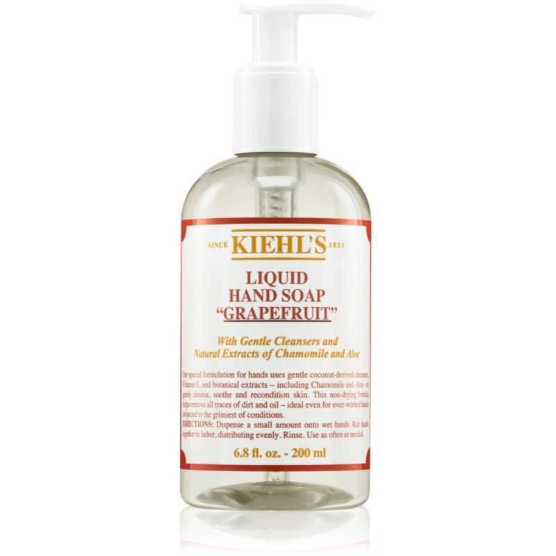 Kiehl's Kiehl's Bestsellers antibakteriální mýdlo pro všechny typy pokožky plnitelná 200 ml