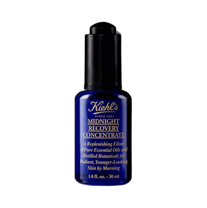 Kiehl's Midnight Recovery Concentrate noční regenerační sérum pro všechny typy pleti včetně citlivé 30 ml