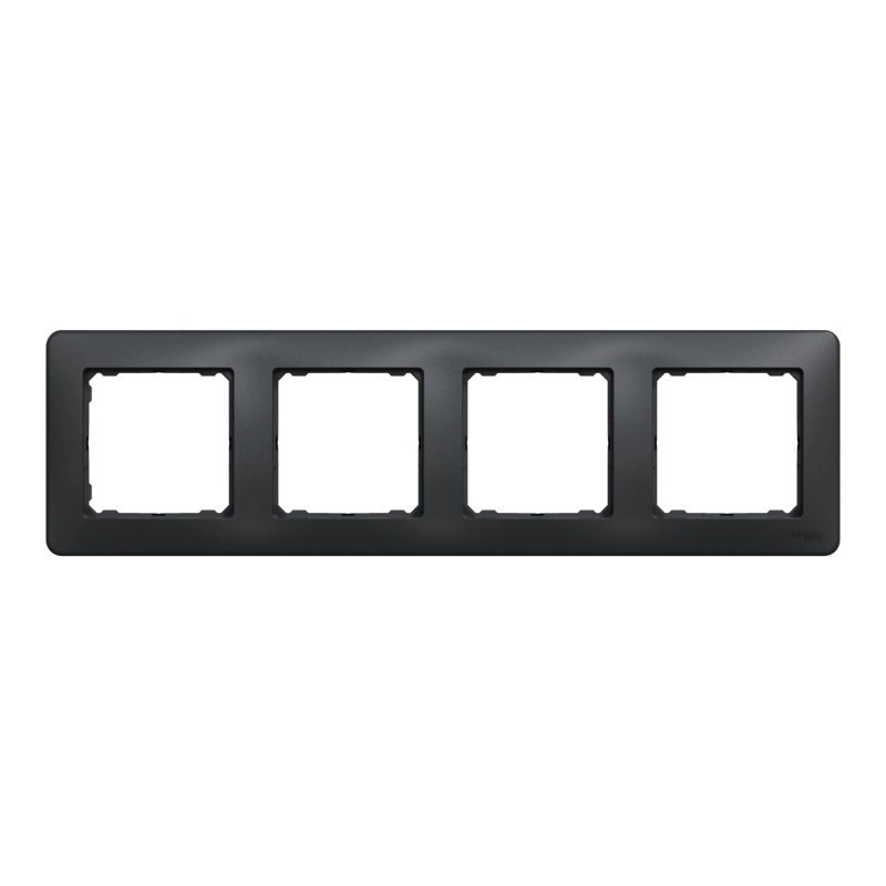 Rámeček Schneider Electric Sedna Design čtyřnásobný antracit