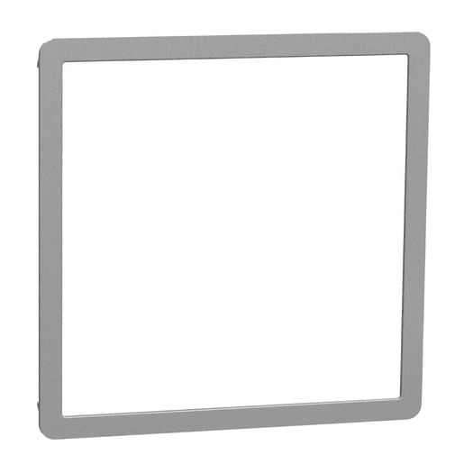 Rámeček dekorativní Schneider Electric Unica Nová Studio Outline jednonásobný aluminium
