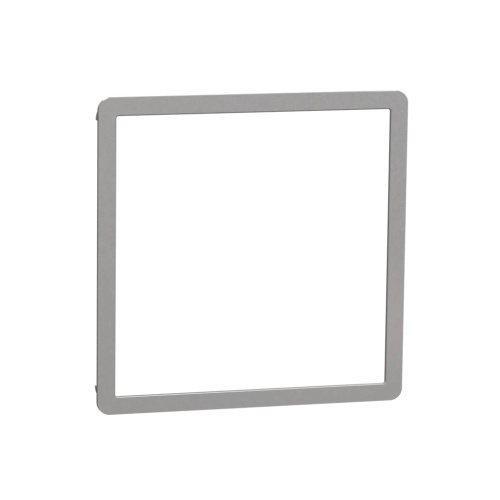 Rámeček dekorativní Schneider Electric Unica Nová Studio Outline jednonásobný aluminium