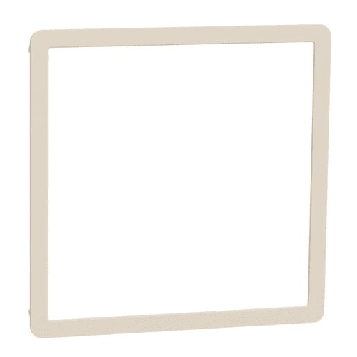Rámeček dekorativní Schneider Electric Unica Nová Studio Outline jednonásobný beige