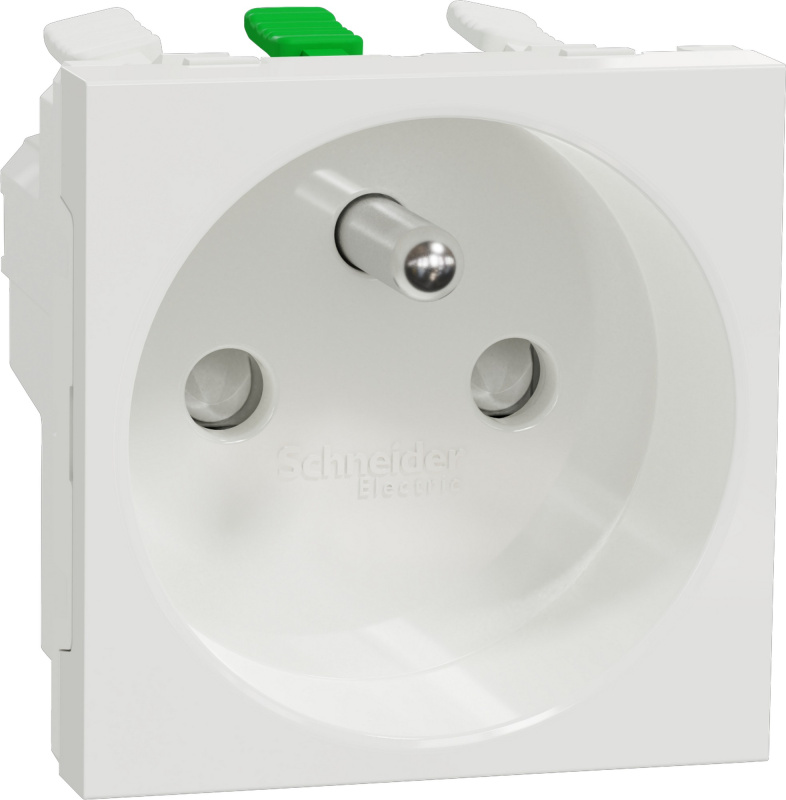 Zásuvka 230 V jednonásobná Schneider Electric Unica Nová bílá