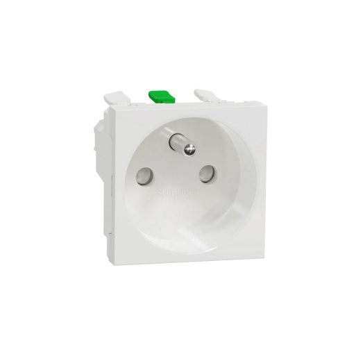 Zásuvka 230 V jednonásobná Schneider Electric Unica Nová bílá