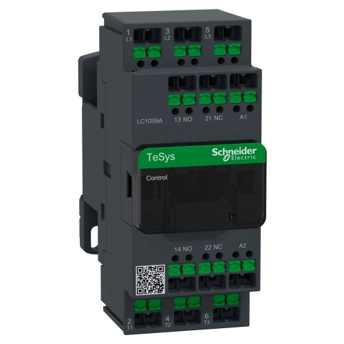 Stykač 230VAC 9A Schneider Electric TeSys Deca snap-in svorky LC1D09AP7