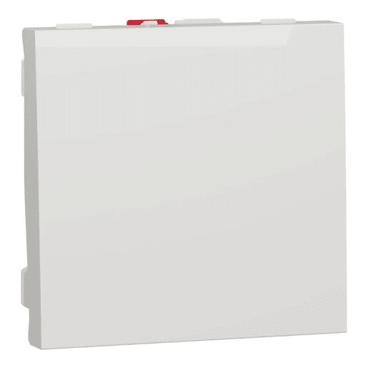 Spínač řazení 1 Schneider Unica Nová IP 4X 2 moduly bílá