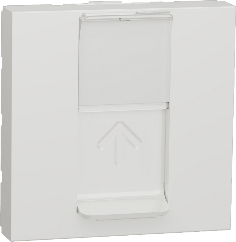 Zásuvka datová Schneider Unica Nová CAT5e 1× RJ45 2 moduly bílá
