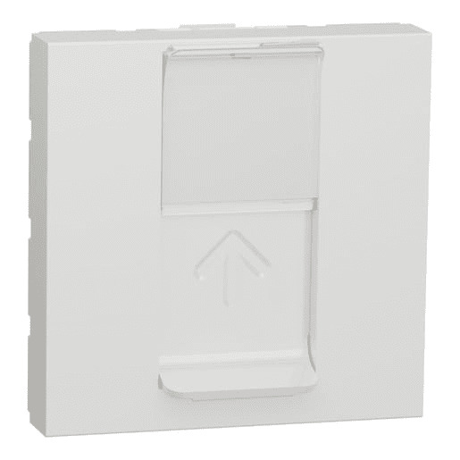 Zásuvka datová Schneider Unica Nová CAT6 1× RJ45 2 moduly bílá