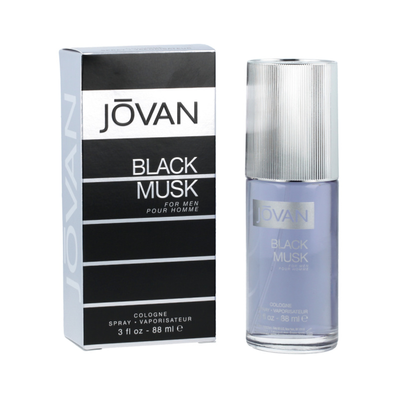 Jovan Black Musk kolínská voda pro muže 88 ml