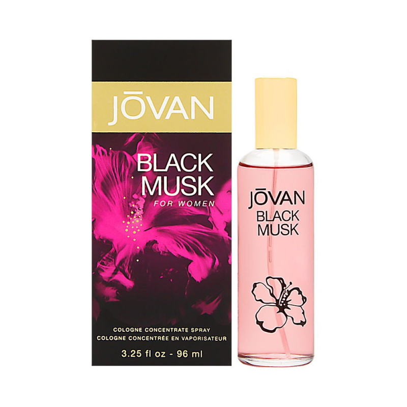 Jovan Black Musk kolínská voda pro ženy 96 ml