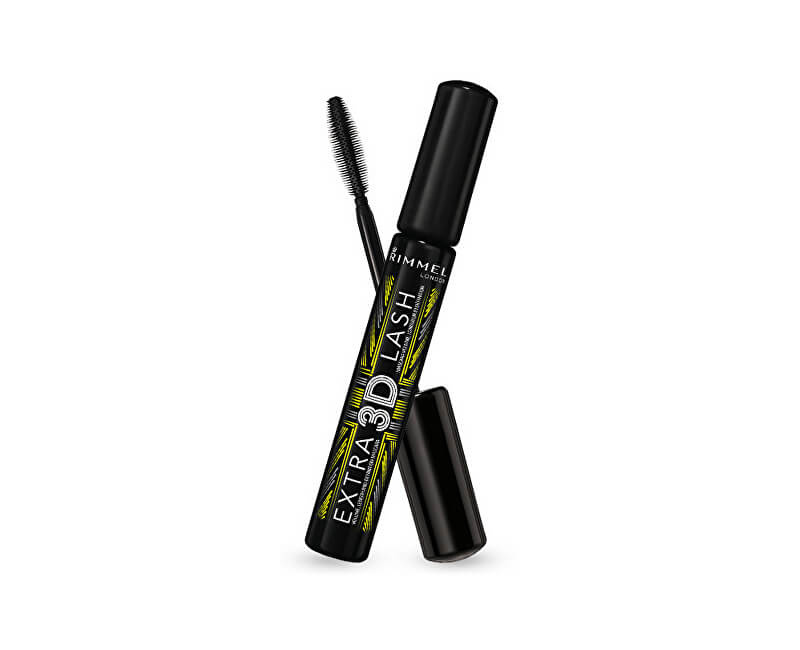 Rimmel Extra 3D Lash objemová a prodlužující řasenka odstín 003 Extreme Black 8 ml
