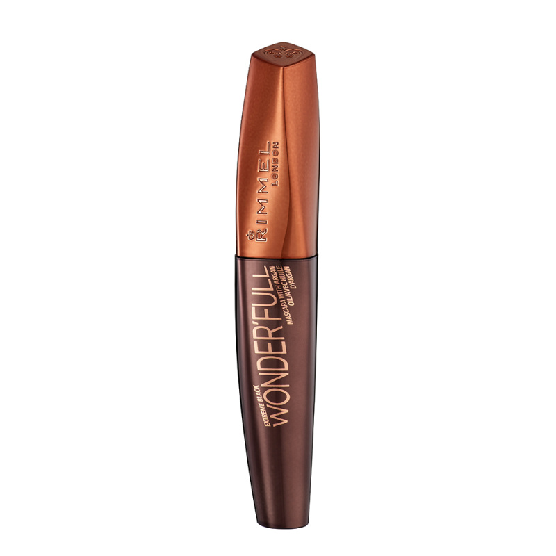 Rimmel Wonder'Full řasenka s arganovým olejem odstín 003 Extreme Black 11 ml