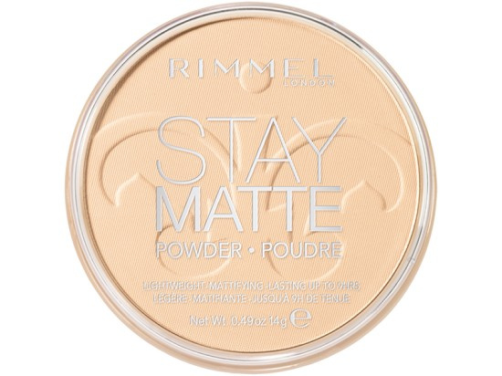 Rimmel Stay Matte pudr odstín 001 Transparent 14 g