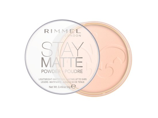 Rimmel Stay Matte pudr odstín 002 Pink Blossom 14 g
