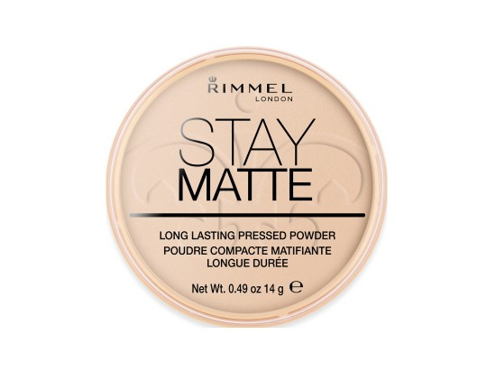 Rimmel Stay Matte pudr odstín 003 Peach Glow 14 g