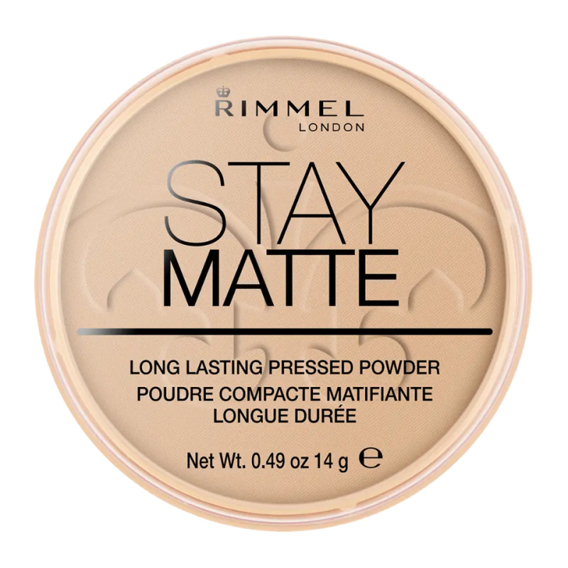 Rimmel Stay Matte pudr odstín 004 Sandstorm 14 g