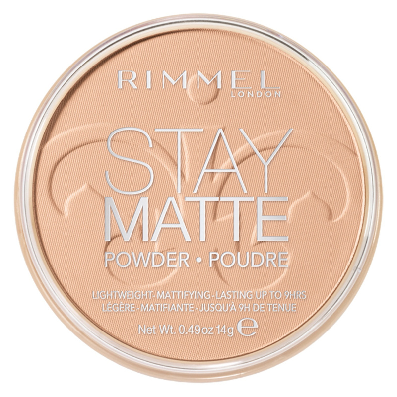 Rimmel Stay Matte pudr odstín 005 Silky Beige 14 g