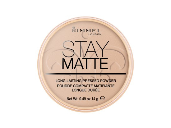 Rimmel Stay Matte pudr odstín 005 Silky Beige 14 g