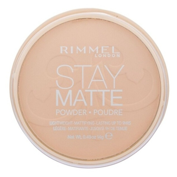 Rimmel Stay Matte pudr odstín 006 Warm Beige 14 g
