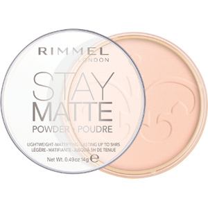 Rimmel Stay Matte pudr odstín 006 Warm Beige 14 g