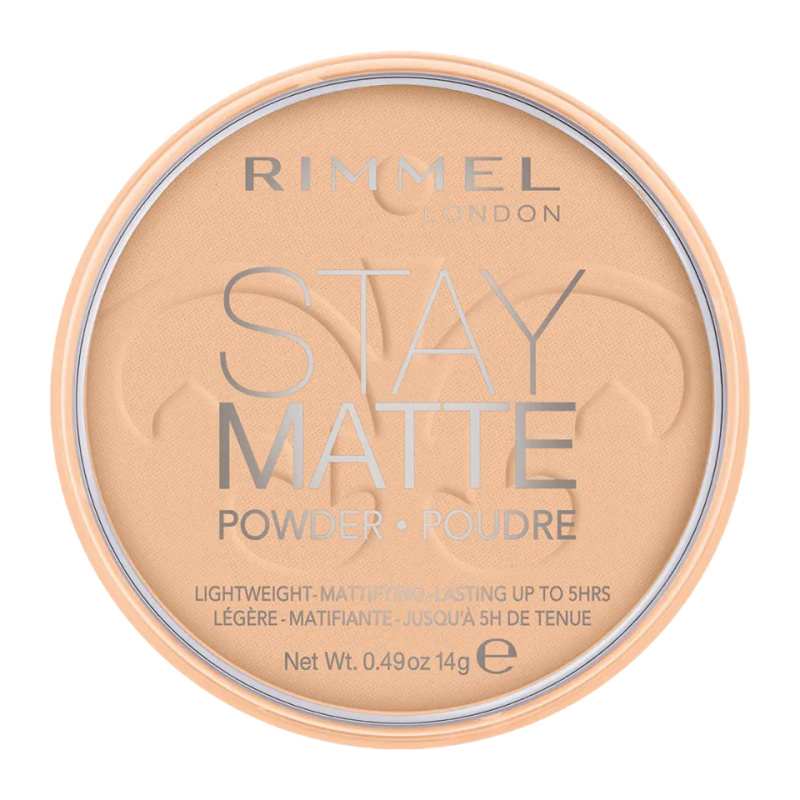 Rimmel Stay Matte pudr odstín 006 Warm Beige 14 g