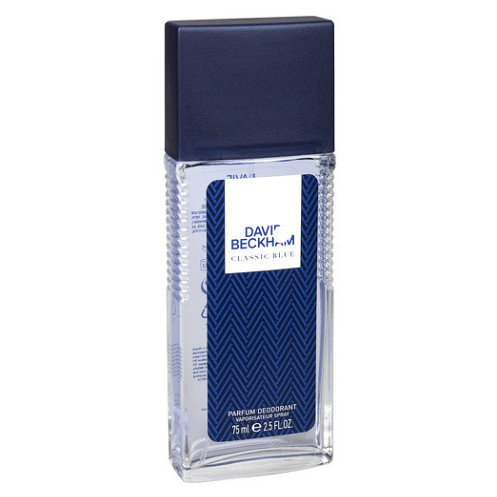 David Beckham Classic Blue deodorant s rozprašovačem pro muže 75 ml