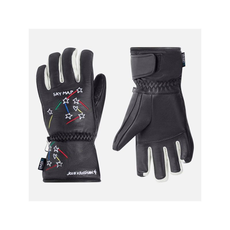 Rossignol Rukavice W Sublim Lth Impr G black dámské XL