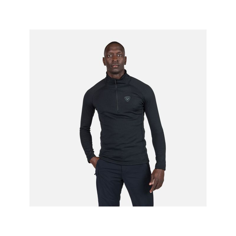 Rossignol Blackside Fleecová mikina Hz černá xxl