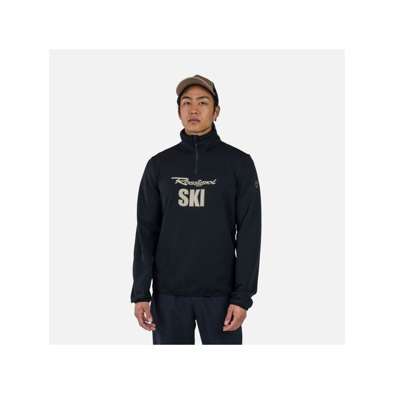 Rossignol Signature Ski Hz Fleece mikina černá s