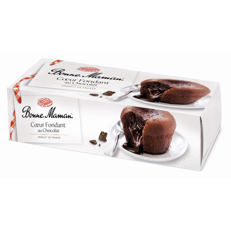 Bonne Maman Coeur fondant au chocolat 2×80 g