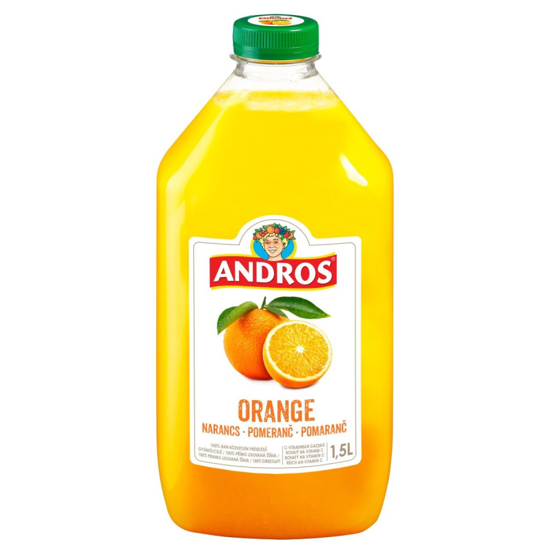 Andros 100% Pomerančový džus