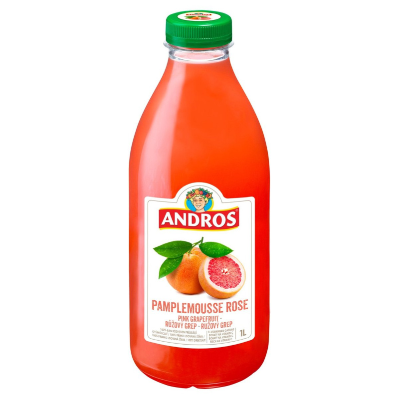 Andros 100% Grepový džus