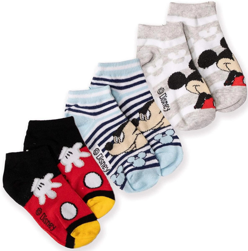 Sada nízkých ponožek Mickey - 3 páry – Velikost: 31-34