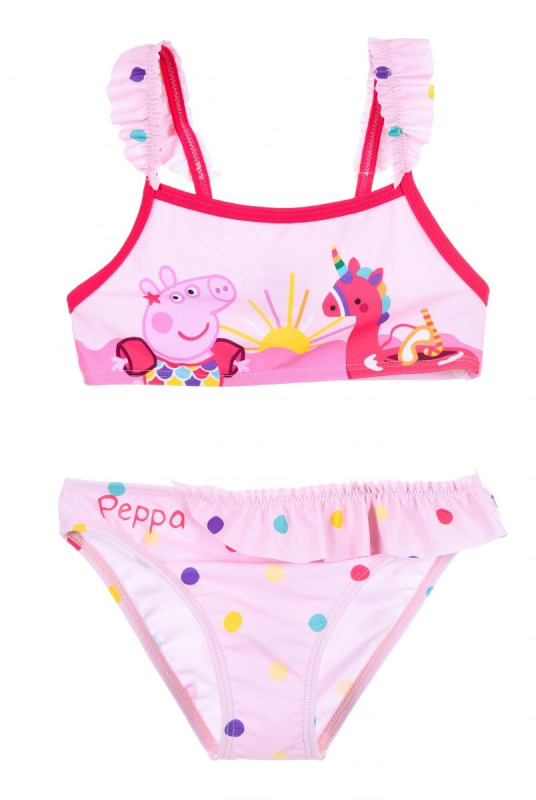 Dívčí plavky Peppa Pig – Růžová 1