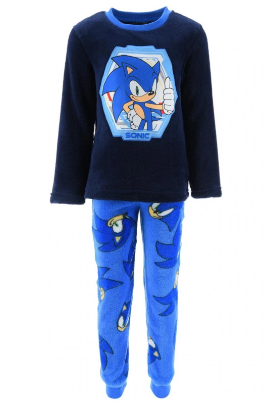 Dětské fleecové pyžamo Sonic – Velikost 1