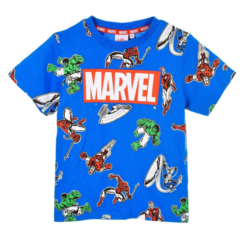 Tričko Marvel – Modrá 7812
